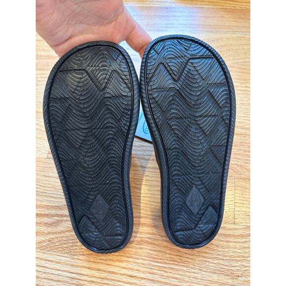 NEW Chacos Chillos Big Kids Dark Tie Dye Slide Sandals, Sz 3, Unisex (C109) - Picture 4 of 6